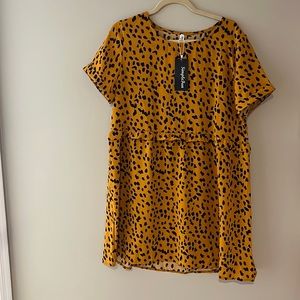 Brand New w/ Tags Cheetah Print Tunic/Dress